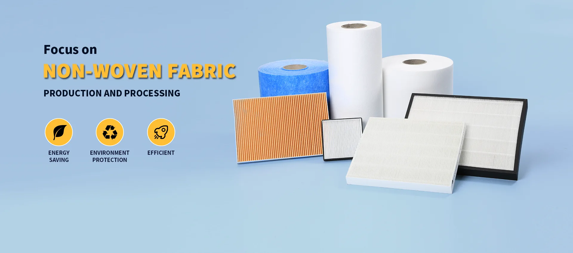 China Furnizor de materiale de filtrare nețesute