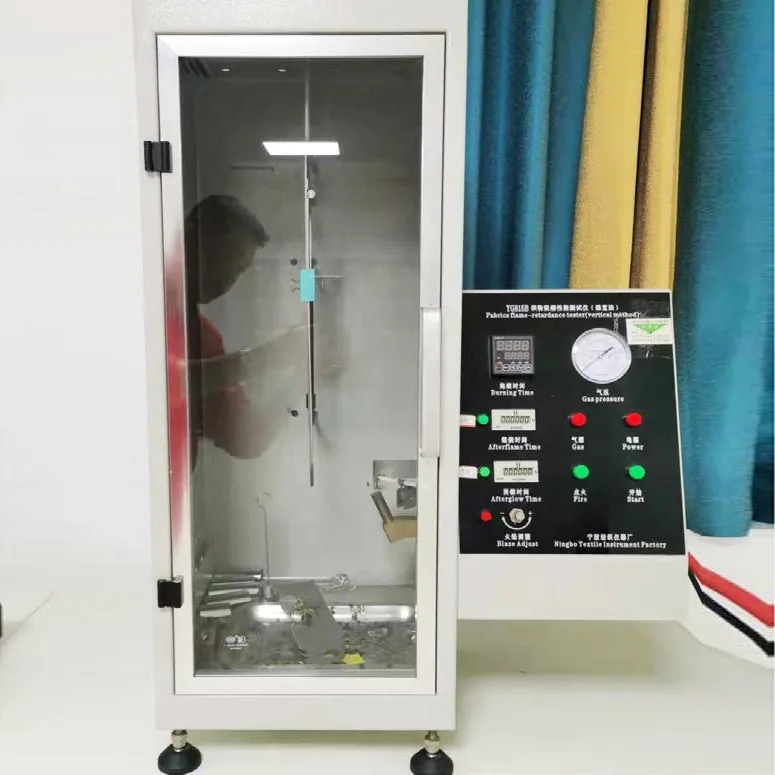 Tester de performanță ignifug pentru țesături YG815B (metodă verticală)